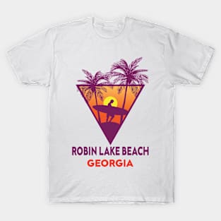 Robin Lake Beach Georgia T-Shirt